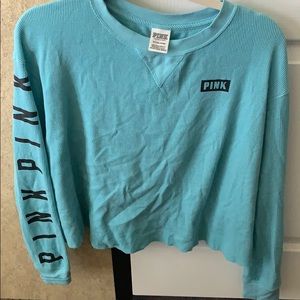 Small PINK cropped long sleeve